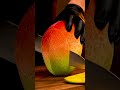 Plushy Mango Cutting ASMR 🥭✨ | Oddly Satisfying Soft Slice Sounds #fruit #shorts