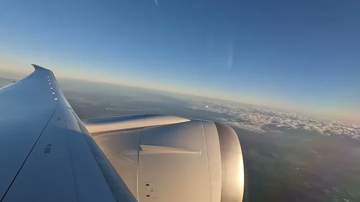 Lufthansa B789 FULL FLIGHT from Frankfurt [FRA/EDDF] to Munich [MUC/EDDM] TIMELAPSE [×15]