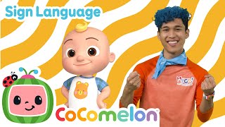 car color song cocomelon asl sign language babies