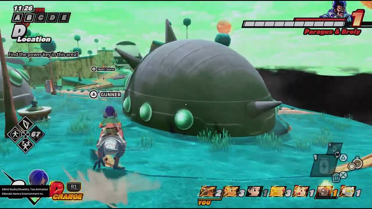 DBTB: SSj Gohan and Goku team up vs Legendary Super Sayian Broly