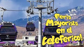 Recorriendo el teleférico MORADO │Encontramos un Mercado Mayorista (Av. 6 de Marzo) ultima parada screenshot 1