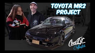 Mk1 Toyota MR2 resurrected, resprayed and reborn - Can fit collective's he shed she shed