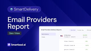 #3 Understanding Geo View in Email Providers Report | SmartDelivery