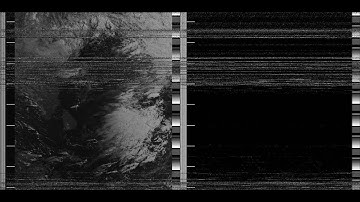 NOAA 15 APT One channel missing