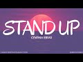 Cynthia erivo   stand up lyrics  traduction franaise