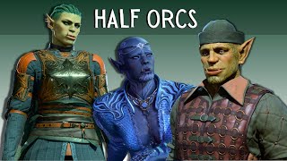 | Baldur's Gate 3 | Character Roleplay Builds: Half Orcs