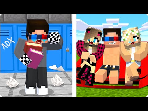 🤓ОТ БОТАНА ДО МАЧО В МАЙНКРАФТ! ШЕДИ MINECRAFT