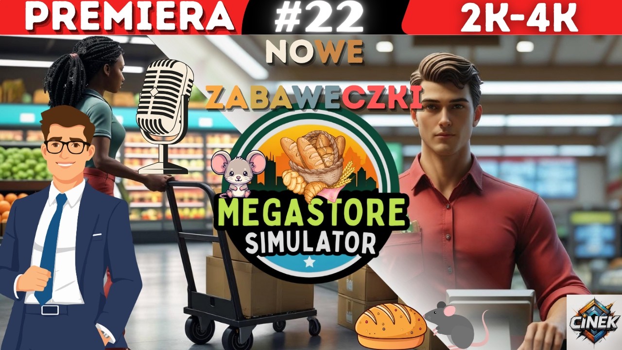 NOWE ZABAWECZKI🧸🏪MEGASTORE SIMULATOR #22 #simulator #gameplay #letsplay #games