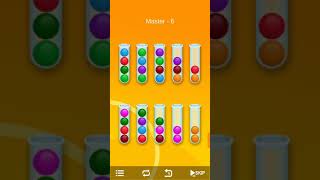 Ball sort-Bubble sort puzzle Game Master level 6