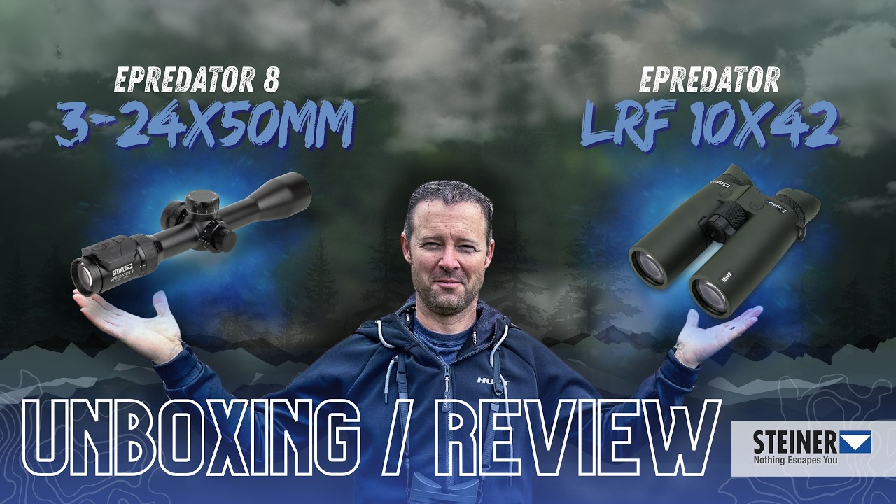 Прицел Steiner ePredator и бинокль LRF | Распаковка и пошаговое руководство по настройке