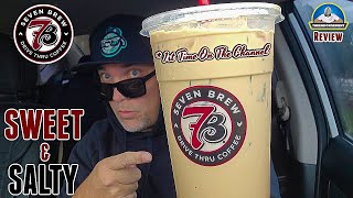 7 Brew® Sweet & Salty Review! 🍬🧂☕ | 1st Time Trying 7 Brew Drive Thru Coffee®! | theendorsement