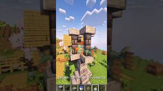 Minecraft Laser Tower Tutorial #shorts