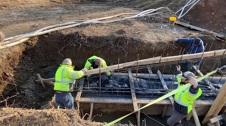 Pouring a Box Culvert