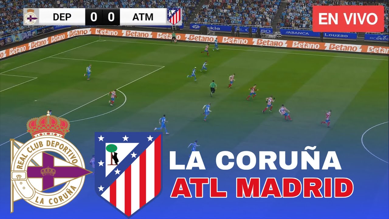 Deportivo La Coruña vs Atlético de Madrid Copa del Rey 2026 Partido ...