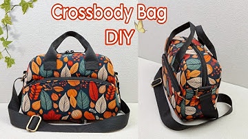 DIY Cara Membuat Tas/Crossbody Bag Tutorial & Pattern