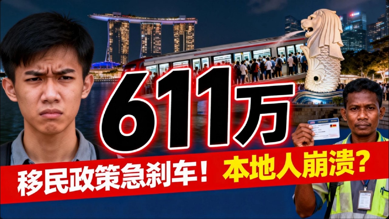 新加坡兩難！要人才還是要本地人？移民政策急刹車！外籍勞工搶工作、房價飆漲…