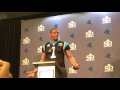 Cam Newton on the strains of Super Bowl media responsibilities