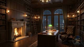 Hidden Library 📚 Deep Focus Study Ambience (2 Hours)