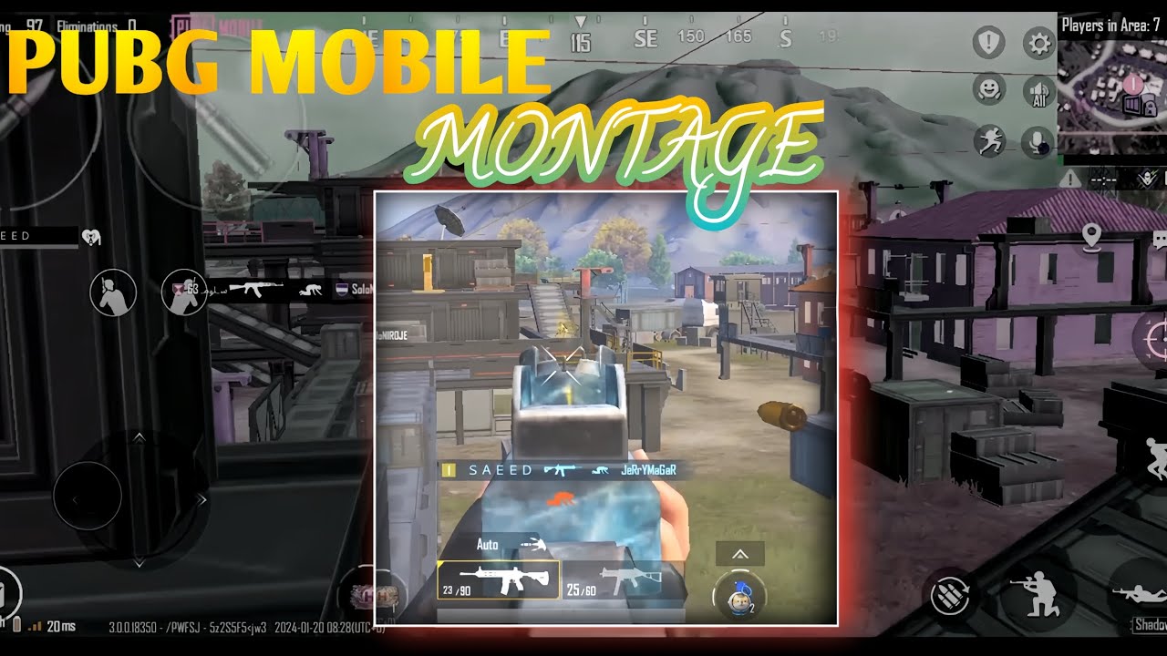 PUBG MOBILE MONTAGE 😱|| C6S16 AMAZING GAMEPLAY 🥶🥵|| PUBG MOBILE 🥵🥶
