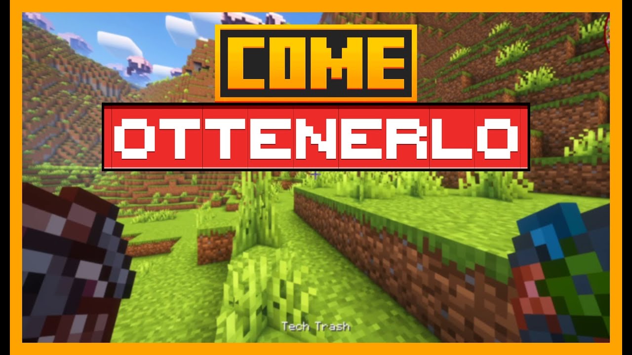 COME OTTENERE ROTTAMI e RIFIUTI TECNOLOGICI in MINECRAFT CON UN SACCO DI ARMI