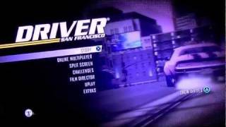 Driver San Francisco Main Menu. HD