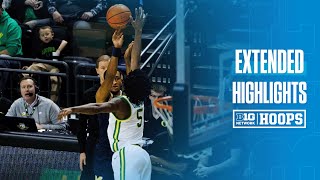 Michigan vs. Oregon | EXTENDED HIGHLIGHTS | Big Ten Men's Basketball | 01/17/26
