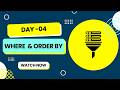#4 Data Filtering &amp; Sorting in Snowflake | #snowsql  WHERE &amp; ORDER BY | Fugen Academy