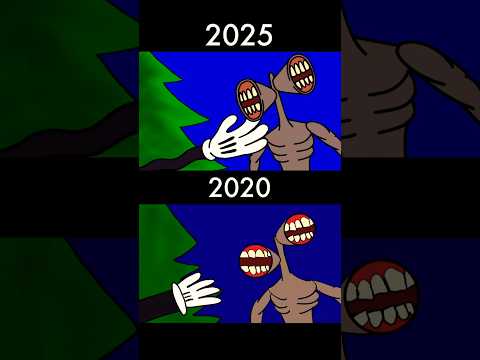 SIREN HEAD vs CARTOON CAT Remastered #sirenhead #cartooncat #trevorhenderson #greenlightcreations