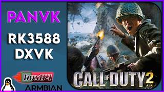 Call of Duty 2 on RK3588 &amp; BOX64 with PanVK 1080p