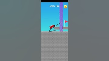 Draw Bridge puzzle level 1105 #game #gaming #gameplay #games #drawing #draw #trend #story1 #shorts