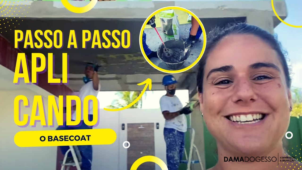 COMO APLICAR BASECOAT NA SUA PLACA CIMENTÍCIA - MUITO FÁCIL E PRÁTICO