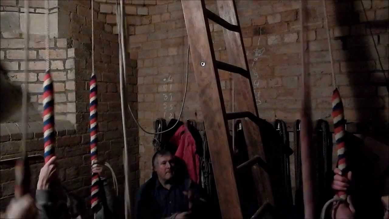 Bell Ringing on the Interesting 8 at Ullenhall, Warks