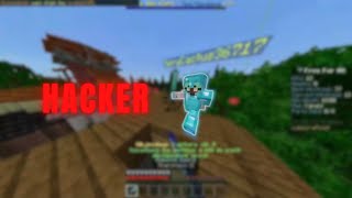 Cubecraft FFA Hacker Compilation Minecraft Bedrock