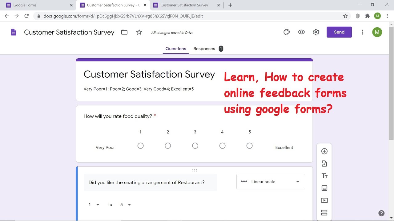 presentation feedback google form