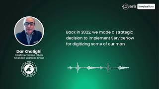 ASG Testimonial - Dar Khalighi for Aavenir Invoiceflow