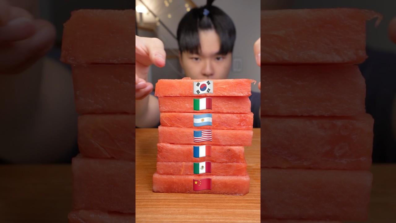 ☀더운날 수박🍉watermelon mukbang #수박 #먹방 #asmr #mukbang #food #eating #watermelon #shorts #fyp