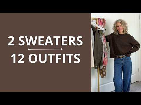 Sweater Weather Outfits How To Style 2 Sweaters For 12 Easy Looks