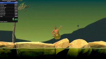 Getting Over It all skip run in 2:51