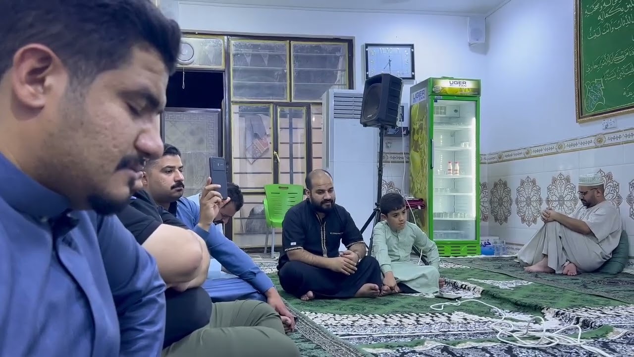 المداح الشيخ عامر الديري في تكيه سيد يونس العيثاوي