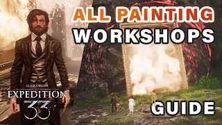 How To Do The Painting Workshop Quest Faceless Boy And Beast Statue Clair Obscur Expedition 33
