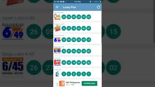 PCSO Lotto Results Android App screenshot 1