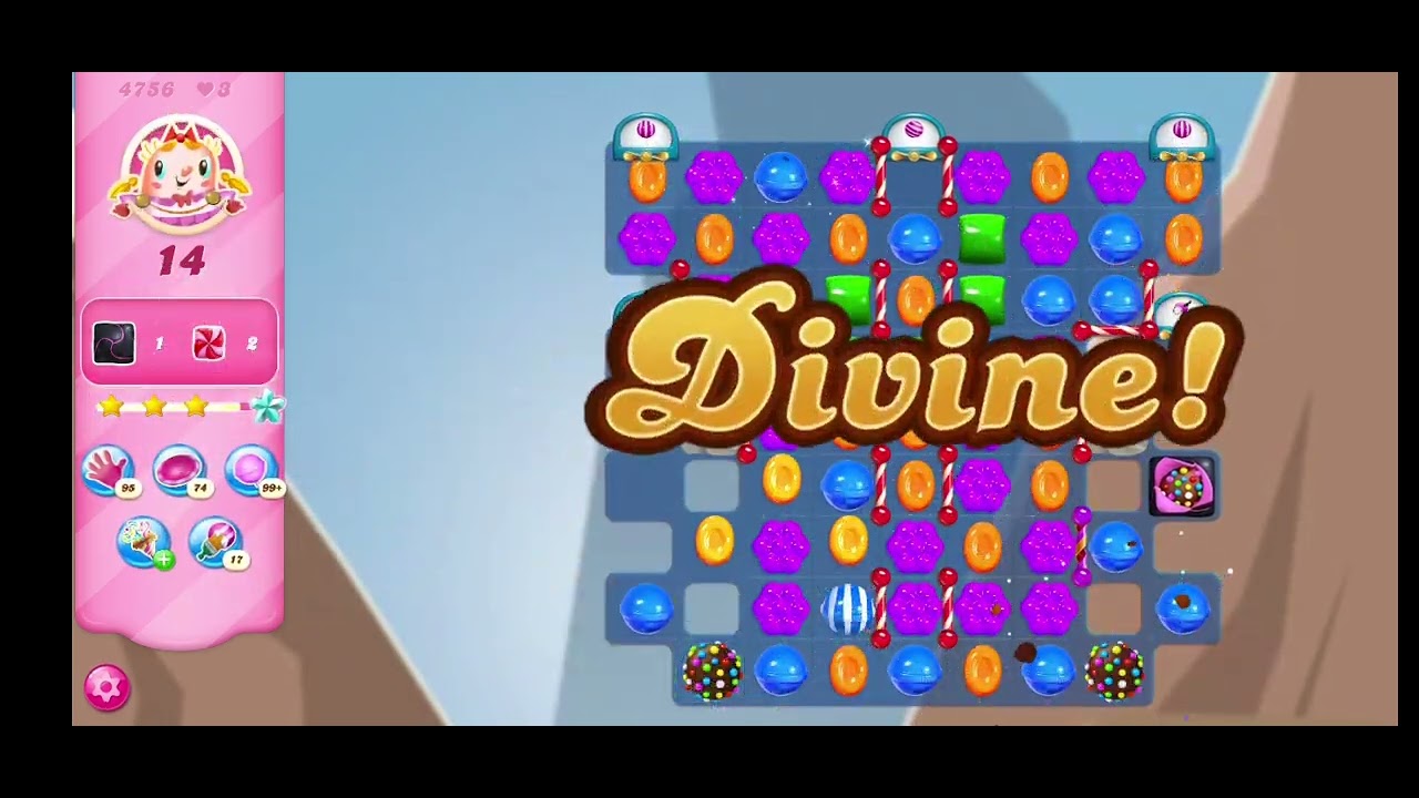 Candy Crush Saga level-4756//No boosters