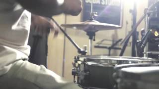 Knockdown Drum Record Session For The War Album
