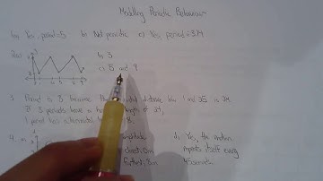 MCR3U 5.1b Modeling Periodic Behaviour Homework Solutions