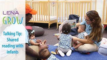 Shared reading with infants — talking tip for early childhood teachers!