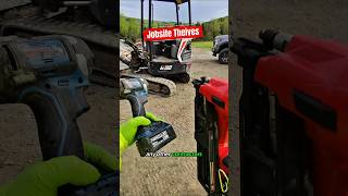 Solution to jobsite thieves #construction #hack #satire