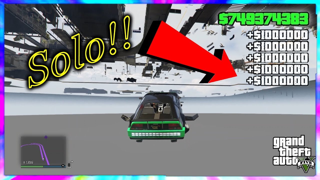 {New Solo Money Glitch} 2,500,000 Dollars every 5 Minutes in GTA 5