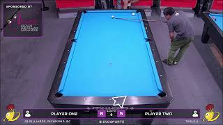 PLAYER ONE vs PLAYER TWO - Q1 BILLIARDS - TABLE 2 | EvoSports
