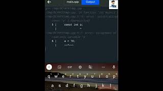 Assigning value to constant variable using c++ in tamil #happycoding #programming #c++ #tamil