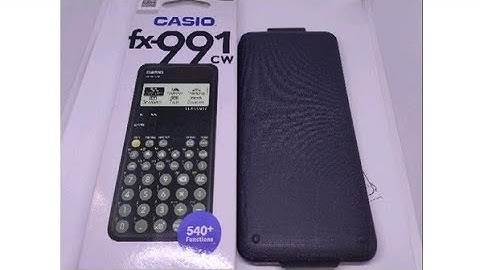 CASIO FX-991cw scientific calculator review Real vs Fake Test #casio_calculator #casiofx991cw